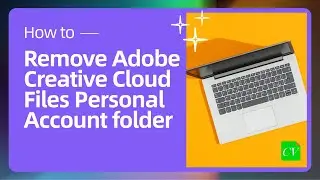 How to delete the Adobe Creative Cloud synchronization folder in Windows 11