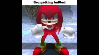 Knuckles getting bullied #sonic #memes