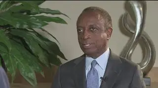 Former DeKalb CEO Michael Thurmond speaks following launch of gubernatorial campaign