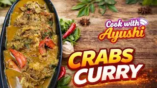 #CRABS CURRY# KHEKDEYCH KALVAN # KURLEYCH TONAK#