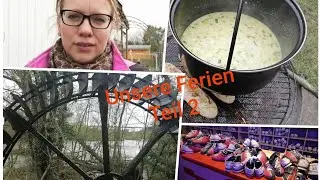 Unsere Ferien Teil 2, 🎳Bowling, 🚗Kurztrip, 💪Sport, 🔥Kochen über dem Feuer