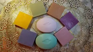 ASMR Soap Opening  HAUL/ Handmade natural soap and beauty cream bar/ Asmr No talking, No music /O12