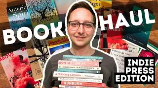 A big indie press book haul