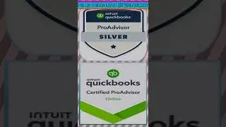 Get Certified In Intuit Quickbooks Online 🌟 #shorts #proadvisor