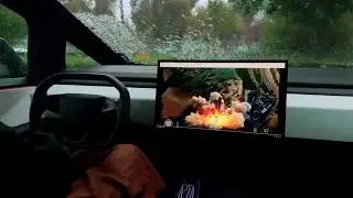 Cybertruck sound system makes you feel like you&rsquo;re right next to the launch pad animation video