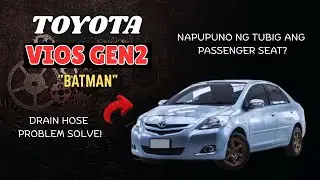 TOYOTA VIOS GEN2 - Drain hose problem solve! DIY