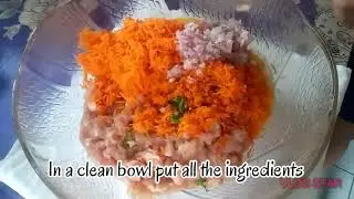 Lutong bahay Chicken Spring rolls / Chicken shanghai rolls