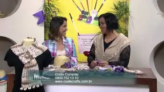 Mulher.com 24/06/2013 Eliete Massi - Cachecol tricoche Parte 2/2