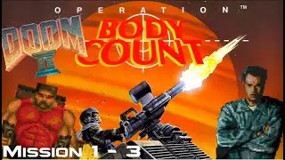 Operation Body Count (GZDoom) - Missions 1 - 3  1080p 60fps