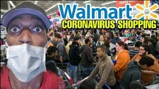 QUARANTINE SHOPPING AT WALMART!! EVERYTHING IS SOLDOUT!! THIS IS CRAZY!!