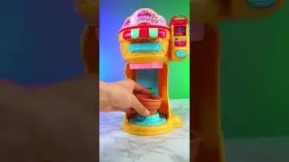 Satisfying With Unboxing & Review Miniature Ice Cream Machine Set Video l ASMR Videos