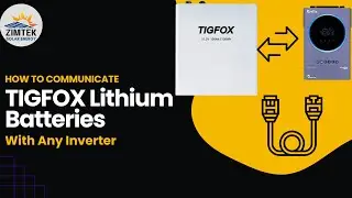 How to communicate TIGFOX Lithium batteries with any inverter