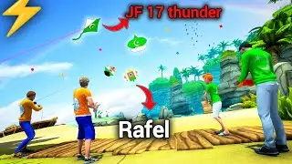  Pakistan 🇵🇰 vs India 🇮🇳 kite Game | Full Air Battle 🔥