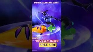 New Galactic bunny bundle free fire 😱| BUNNY ASCENSION EVENT|#freefire #shorts #shortsfeed #short