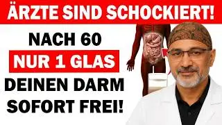 &Uuml;ber 60? Nur 1 Glas &ndash; Dieses eine Getr&auml;nk kann Ihre Darmreinigung schnell unterst&uuml;tzen!