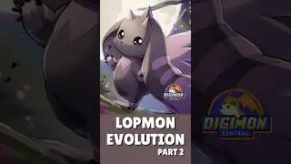 Линия эволюции Lopmon, часть 2 #Shorts