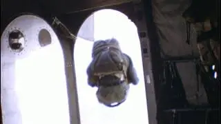 US Air Force Paratrooper Training, 1954 | 16mm Film Scan