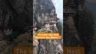 Tigers nest Monastery#bhutan #parotaktsang #bhutantravel #tigernestbhutan #shorts #travel