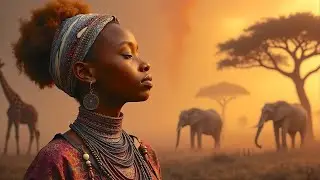 African Tribal Chants 2h Relaxing Meditation Soundscape | Ambient Kikuyu Voices & Deep Cultural Flow