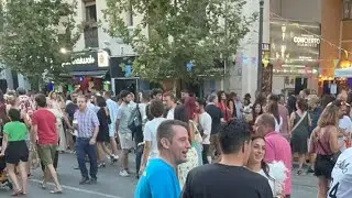Live - Fiestas Virgin de la Paloma - Felices Fiestas del La Latina en Madrid, Spain. #lalatina #fest