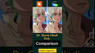 Dr. Stone Hindi Dub War! Sony Yay! vs Crunchyroll 🎙️#drstone #anime #dubcomparison