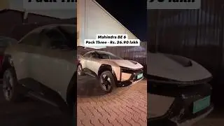 PRICE ANNOUNCEMENT! Mahindra BE6 & XEV 9e Pack Three prices #mahindra