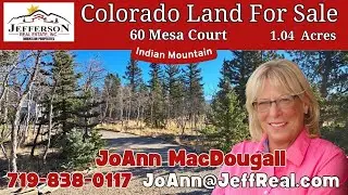 60 Mesa Court Como CO | Indian Mountain Lot with Camper, Deck & Gazebo