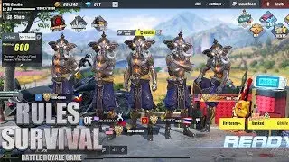 Rules of Survival - KACHAWAN SUIT SQUAD CHALLENGE!