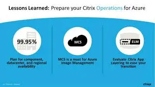 Technology in Practice February 2018: Design and Deploy Citrix on Azure