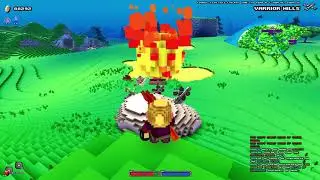 Cube World - Smashing Ogres from a tree