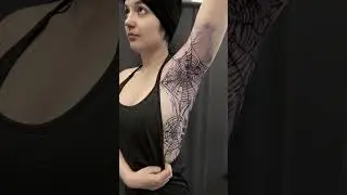 Beautiful Armpit Tattoo By Artist: @robertattoo616
