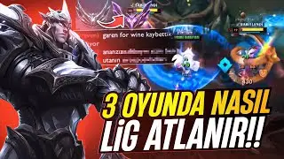 3 OYUNDA YÜKSEK ELODA GAREN NASIL OYNANIR ÖĞREN!! SEZON 14 TEK TAŞIYAN GAREN ÖĞRETİCİ!!