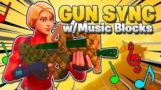 ♪ WHOLE ♪ ~ Fortnite Gun Sync with MUSIC BLOCKS (Rob Gasser Remix) [NCS Release]