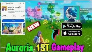 game play 🥳 Auroria A playful journey 🔥 1#gaming  2025 ✨