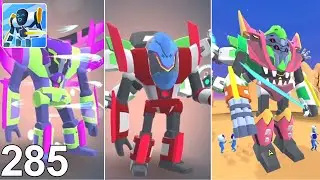 Mechangelion Robot Fighting 285: 🕷️ ЗЕЛЕНЫЙ ПАУК ВОССТАНАВЛИВАЕТСЯ! Хаос с множеством боссов и би...