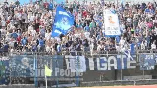 Cori anti Frosinone e tifo dei cassinati contro il Mazara, Coppa Italia Eccellenza 15/16