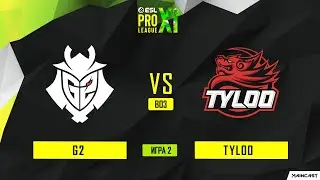G2 vs TYLOO [Map 2, Dust 2] (Best of 3) ESL Pro League | Groups
