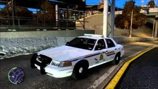 GTA IV LCPDFR RCMP Single Player - CVPI Engine Sound Mod Test