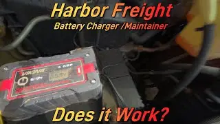RV Battery Charger / Maintainer, Does the Harbor Freight Viking work?
