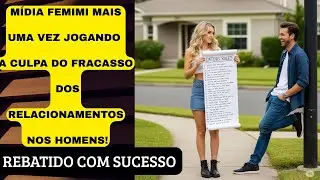 M&Iacute;DIA FEMIMI, DE NOVO, JOGA A CULPA DO AUMENTO DA SOLID&Atilde;O DOS HOMENS NELES MESMOS E N&Atilde;O NAS MULHERES