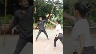 😦🔥Ultimate silambam fight #silambam #stickfighting 3shorts