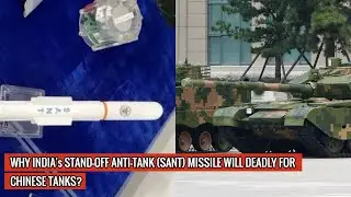 STAND-OFF ANTI-TANK (SANT) MISSILE TESTED SUCCESSFULLY | CHINESE TANKS ON CROSSHAIR!
