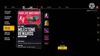 How to claim gloowal skins | Goowaal event freefire| garena milestone rewards freefire