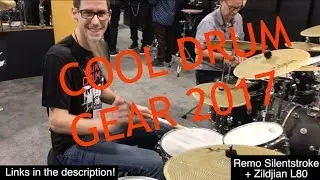 COOL DRUM GEAR 2017! NAMM 2017!