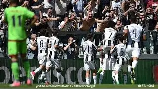 RTL 102.5 - Juventus-Crotone 3-0 - Radiocronaca di Paolo Pacchioni (Juventus Campione d'Italia 2017)