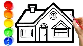 Рисуем дом 🏡 | Весёлое и простое руководство для детей с креативными идеями для рисования домов
