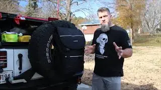 JoyTutus Large Capacity Spare Tire Bag | Jeep Wrangler