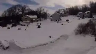 Snowpocalypse Blizzard Time-lapse Nemo/Charolette Connecticut February 8-9, 2013