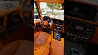 Mercedes G63 Brabus 😱🔥 | Custom Interior Luxury Kit Upgrade #shorts #brabus #showofar