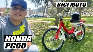 TEST RIDE #039 / HONDA PC50 (Mi BiciMoto) / RESTAURACIÓN / QUEVEDO MOTORS / CARLOS PALOMINO